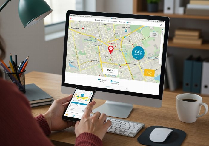 como buscar agência dos correios por cep